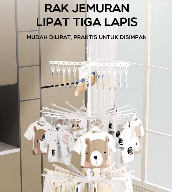 Gantungan Hanger Pakaian Bayi BFS50401 Bonbox