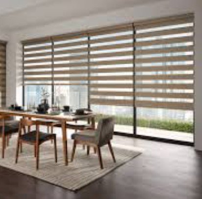 Zebra Blinds - KRZA Dimout