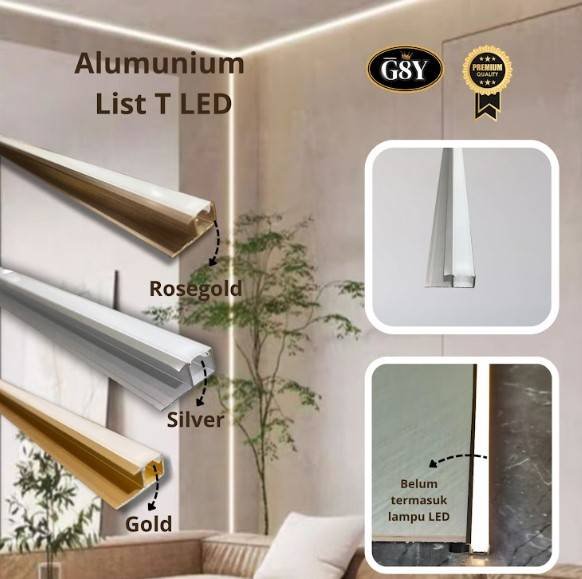 List T LED Alumunium