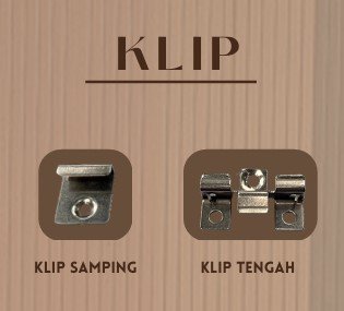 Klip Bracket WPC Outdoor