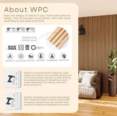 Wallpanel kisi 2.0cm