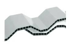 Atap uPVC Brata Jaya Rooftop C Series Tipe Doff 5M - Abu-Abu