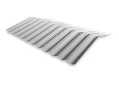 Atap uPVC Alderon Nok Trimdek - White Doff