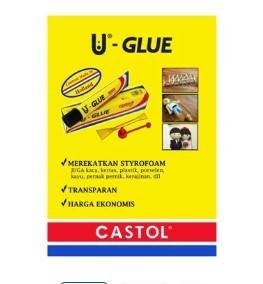 Lem Putih Castol U-Glue Tube 20 cc