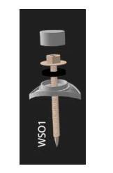 Aksesoris Atap Alderon Weather Seal - Blue Doff, Ws01