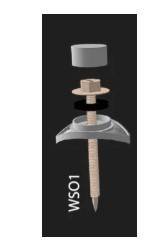 Aksesoris Atap Alderon Weather Seal - Grey Doff, Ws01