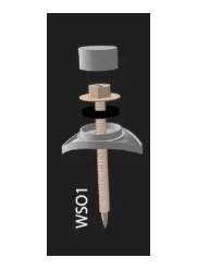 Aksesoris Atap Alderon Weather Seal - White Doff, Ws01