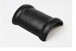 Aksesoris Atap BMI Monier Nok Cap 2 Way Ridge Solid - Black