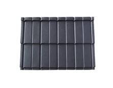 Genteng Zigzag Inspiro Zacs Natural 0.30mm - Hitam Rokan