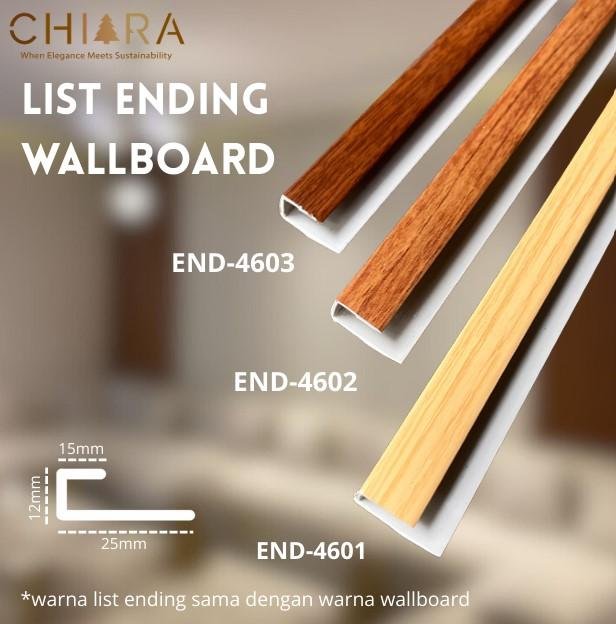 List Ending Wallboard PVC