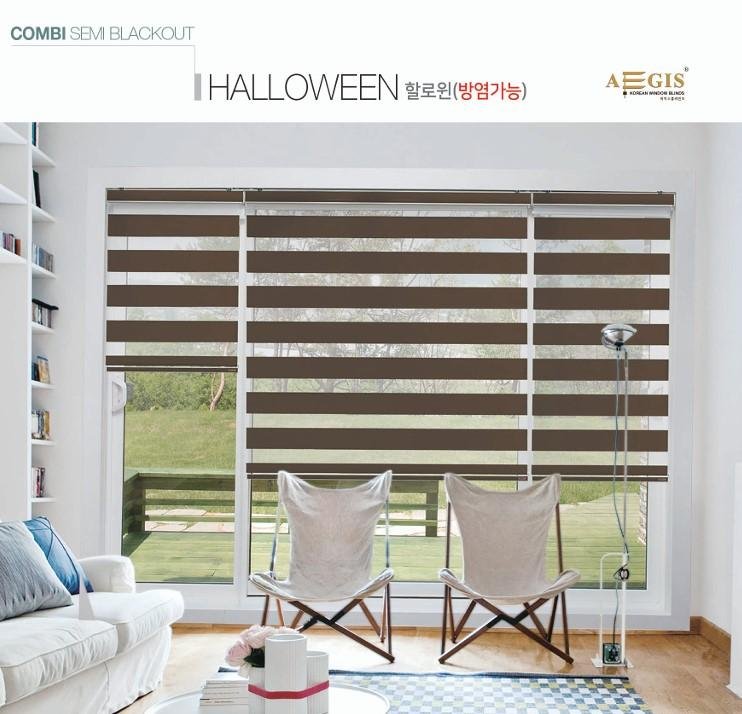 Zebra-Combi Blinds Semi Blackout-Halloween
