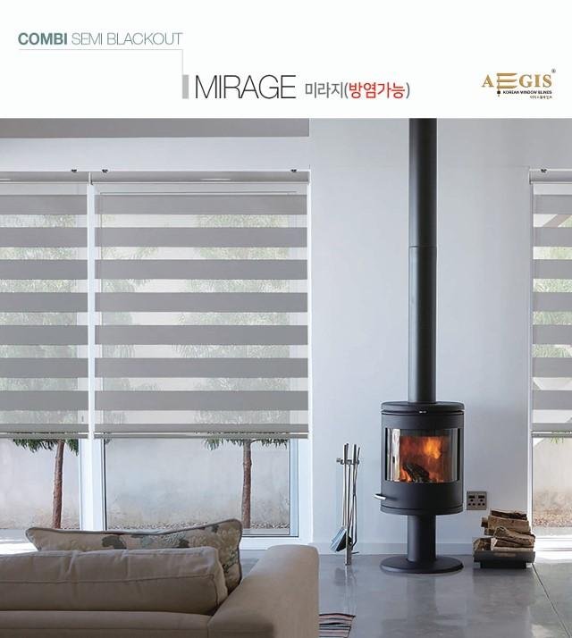 Zebra-Combi Blinds Semi Blackout-Mirage