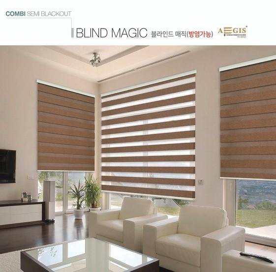 Zebra-Combi Blinds Semi Blackout-Blind Magic