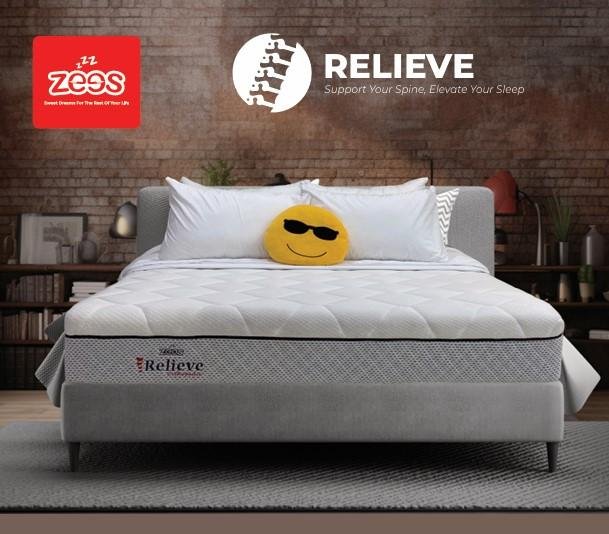Relieve Uk. 120x200 Springbed