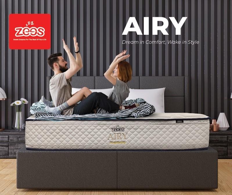Airy Uk. 100x200 Springbed