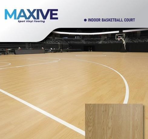 Vinyl Lantai Sport 4.5mm Basketball MAXIVE