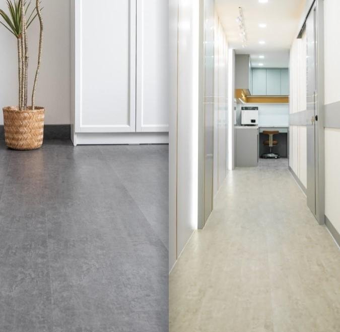 SPC Lantai 5.8mm Canopus Concrete-Stone