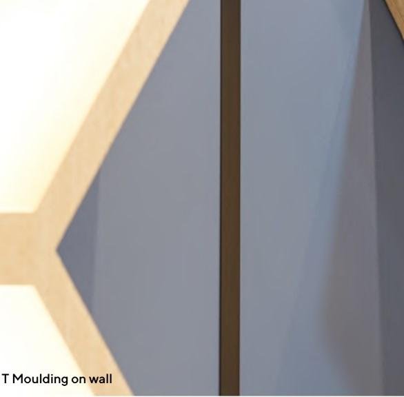 T Moulding - Aluminium Anodized