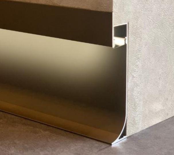 Skirting Cover For LED 71mm- Aluminium Anodized