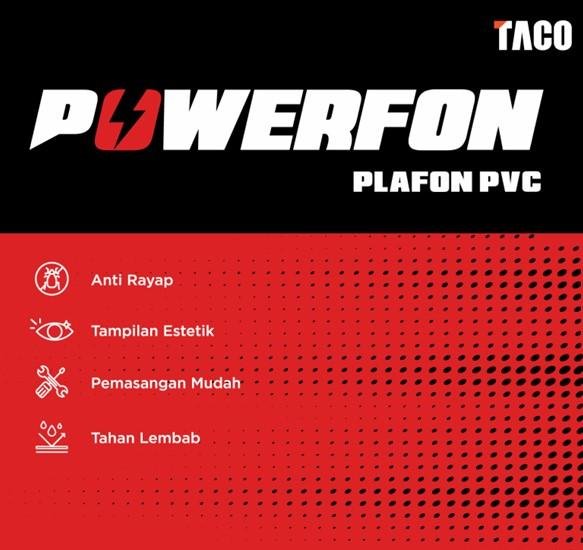 Plafon PVC Glosy 7mm - Powerfon Pattern