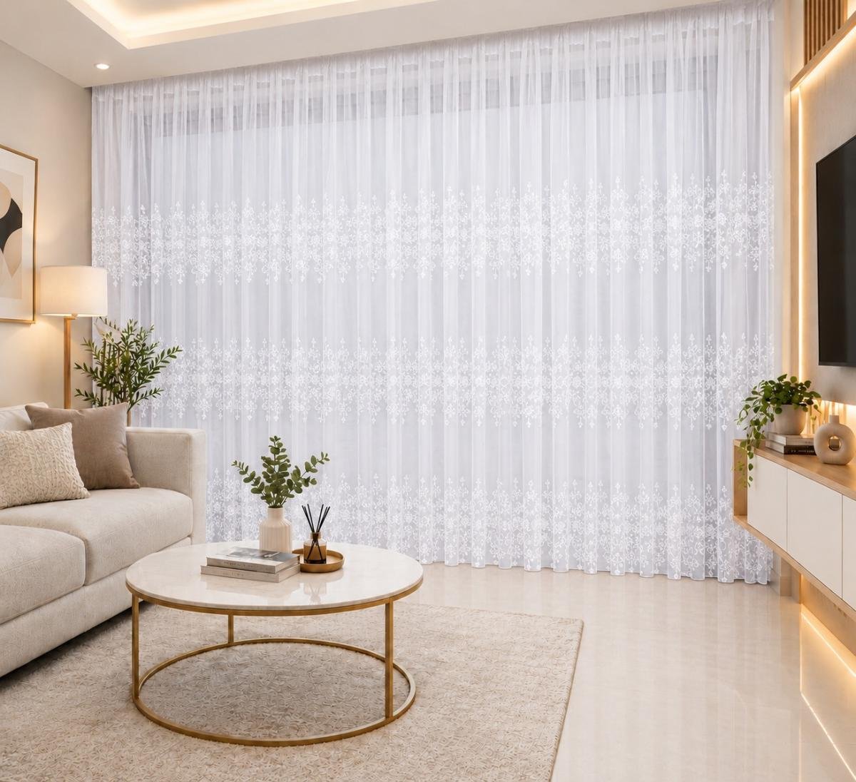 Vitrase Y16 lebar bahan 320cm