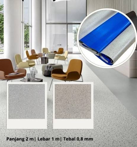 Vinyl Lantai 0.8mm Stone