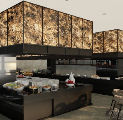 Board Panel Stone Veneer Dinding Fideco