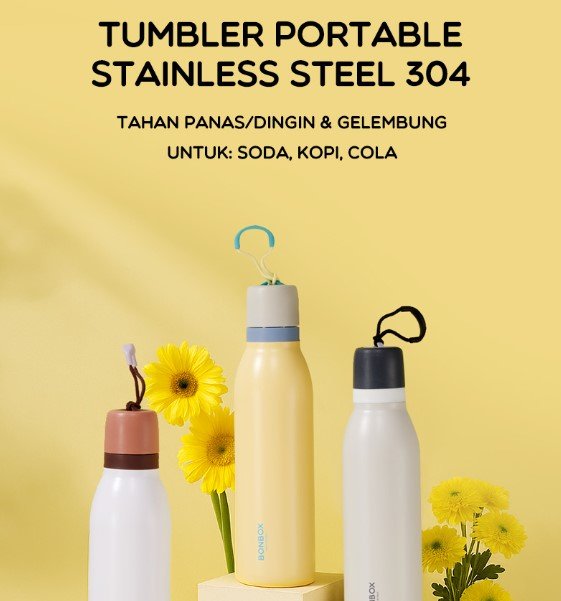 Thumbler Portable Stainless Bottle BKL50303 Bonbox