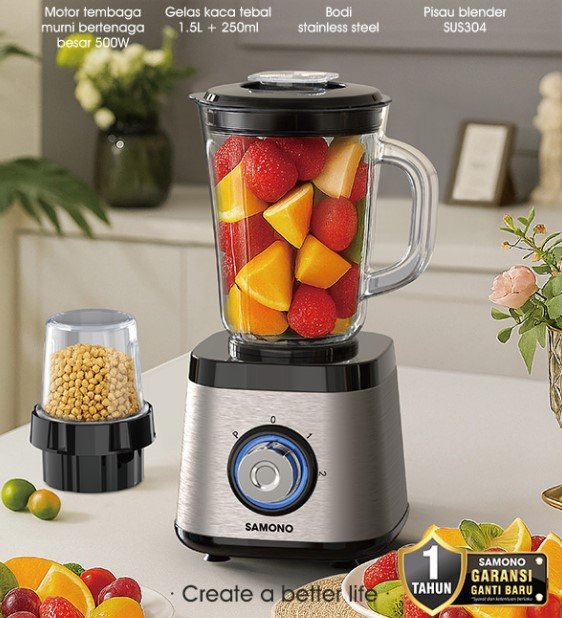Blender 1.5L + 250ml Samono