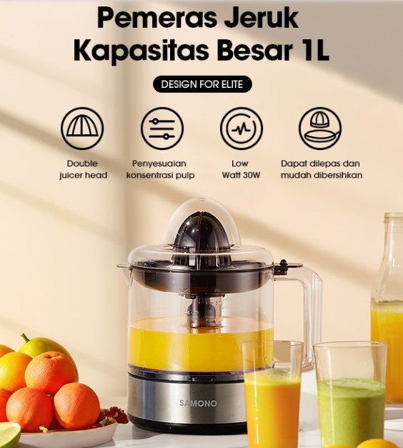 Pemeras Jeruk Berkapasitas 1L SW-JCS30 Samono