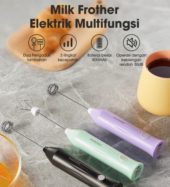 Milk Frother 800mAh SW-MFB40