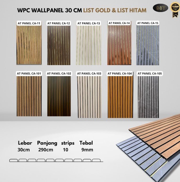 Wallboard Panel Dinding 30cm G8Y