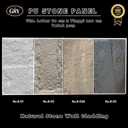 PU Stone Panel 30mm G8Y