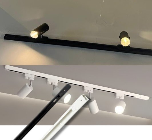 Track Rail Kap Lampu Plafon