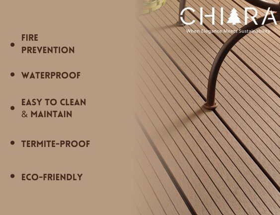 WPC Decking Lantai Chiara