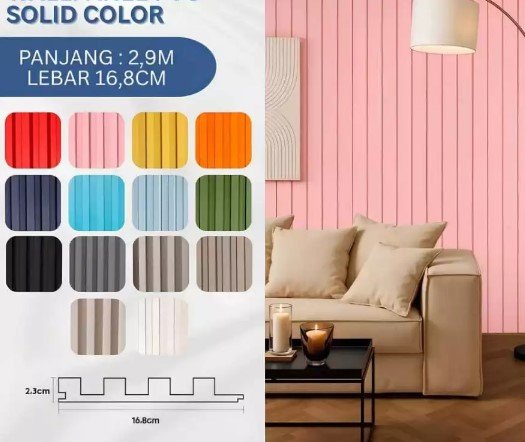 Wallpanel kisi 2.0cm Solid Youra