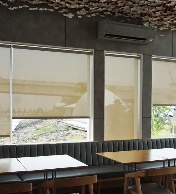 Roller Blinds Penutup Jendela Dimout Deluxe Sharppoint