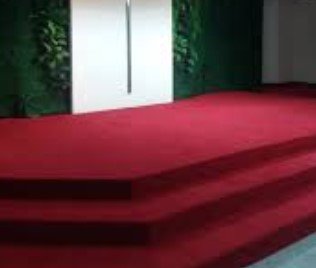 Karpet Lantai Alas Panggung Bludru