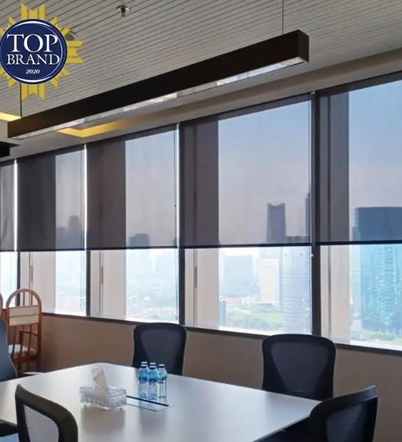 Roller Blinds Penutup Jendela Sunscreen Sharppoint