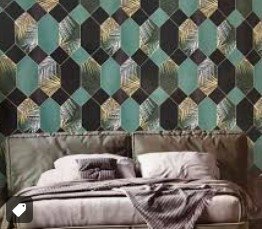 Wallpaper Motif Geometris