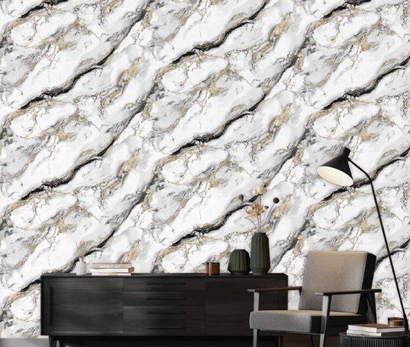Wallpaper Motif Marmer