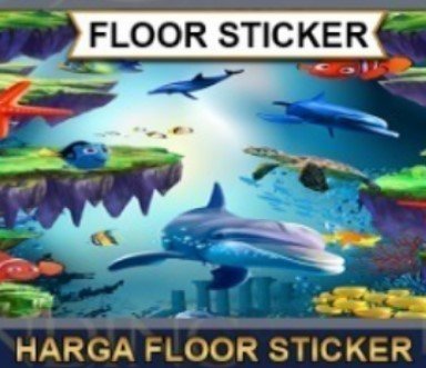 Bahan Floor Sticker