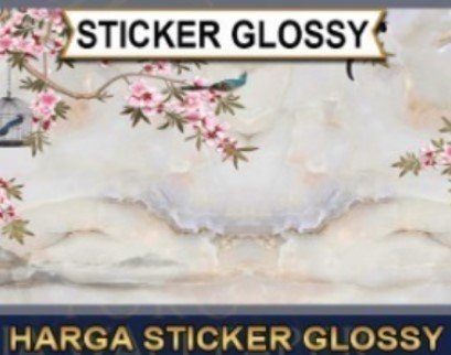 Bahan Sticker Glossy
